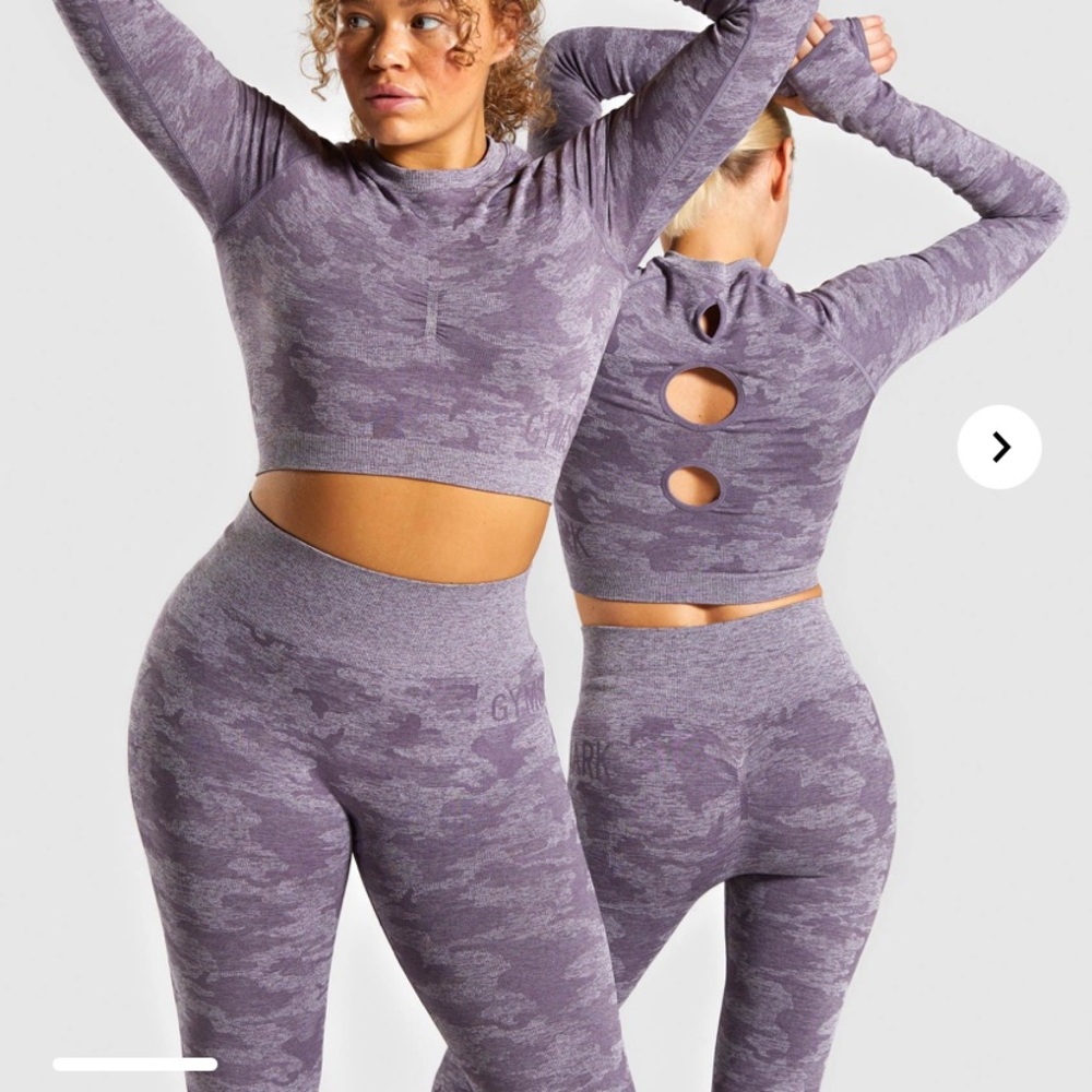 Adapt Camo Seamless leggings from Gymshark